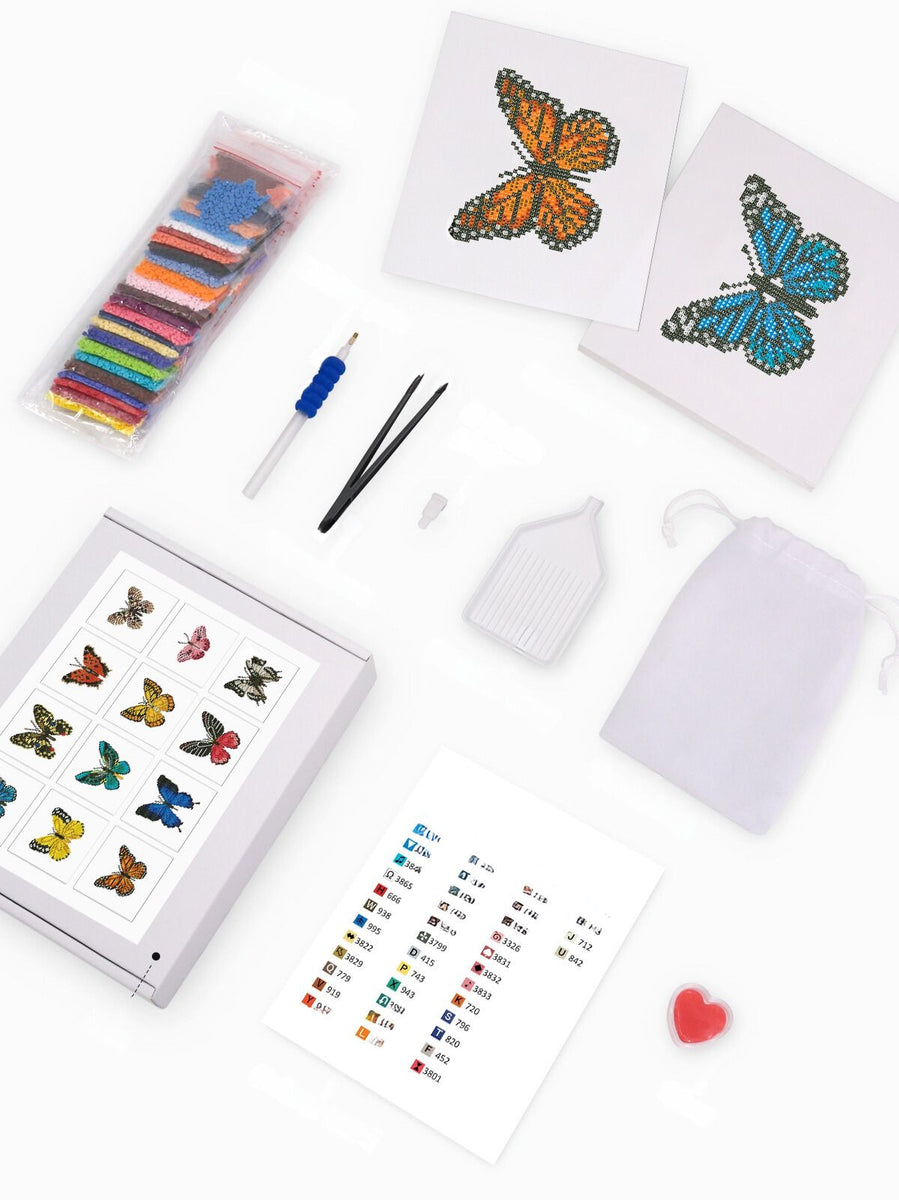 Baker Ross Mozaïekknutselsets vlinders (4 stuks) – zelfklevende mozaïek voor kinderen Baker Ross Mozaïekknutselsets vlinders (4 stuks) – zelfklevende mozaïek voor kinderen