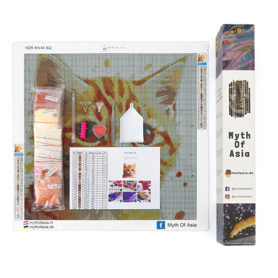 Neushoornvogel | Exclusieve Diamond Painting