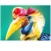 Diamond painting - Neushoornvogel | Exclusieve Diamond Painting