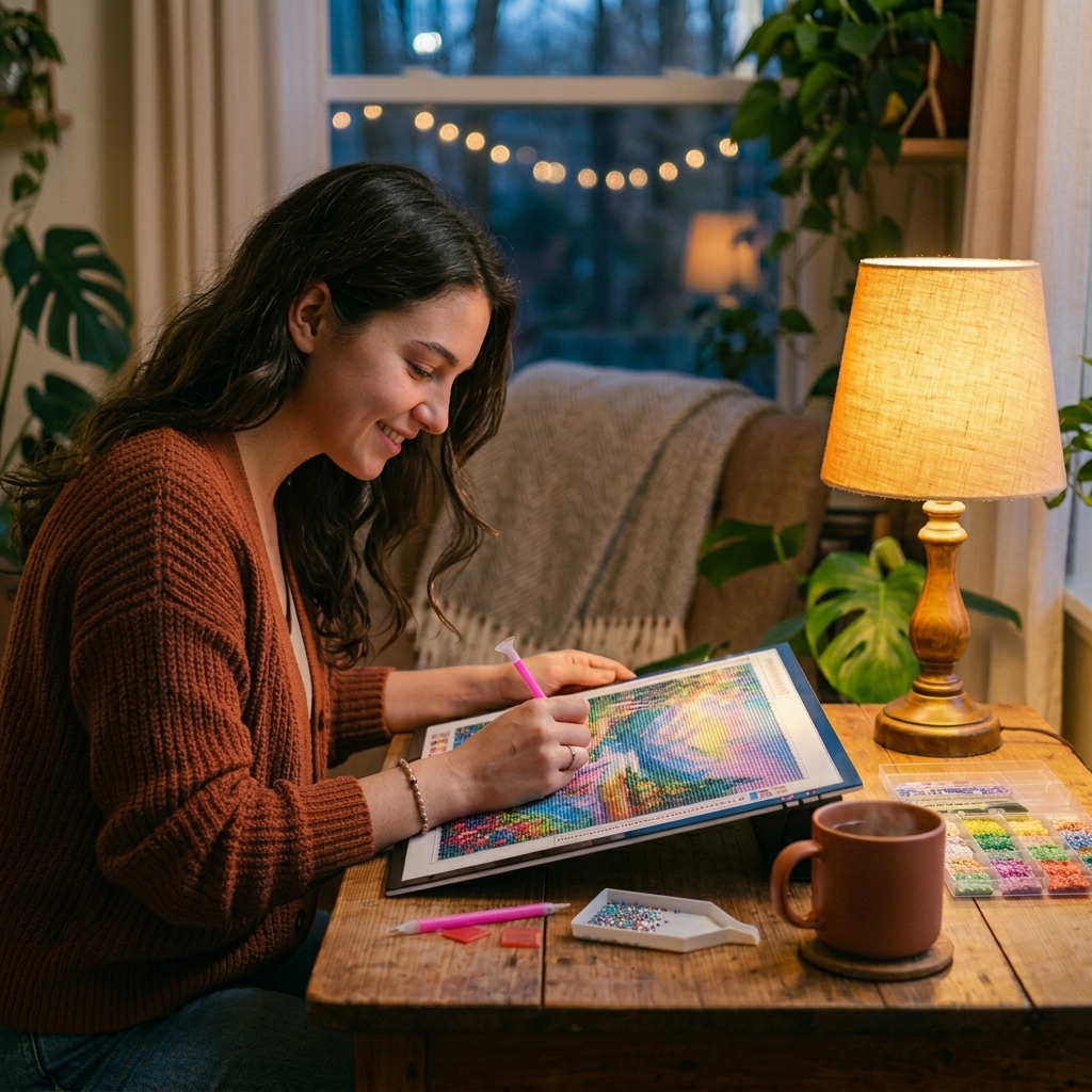 Waarom is diamond painting goed voor je?