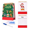 2026 Diamond Painting Bureaukalender - Kerst Editie