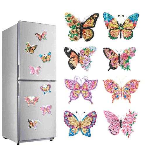 Diamond Painting Magneten Set van 8
