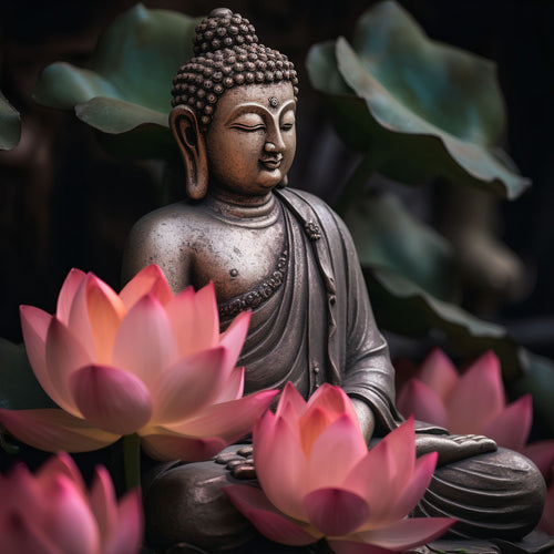 Boeddha - Lotusbloem