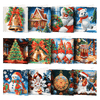12 Kerstkaarten - Kerstavond set
