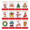 2026 Diamond Painting Bureaukalender - Kerst Editie