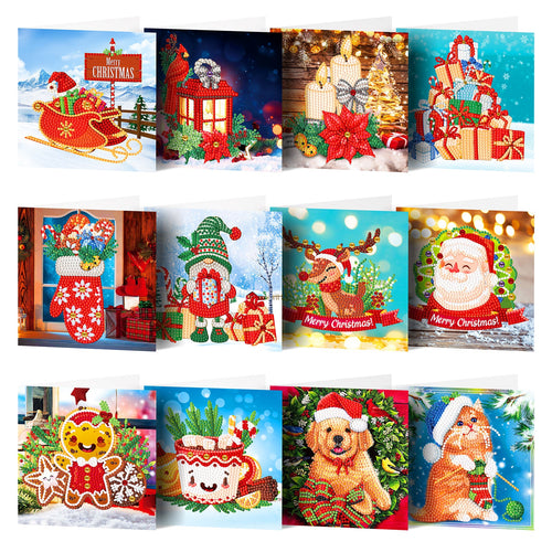 Kerstkaarten | 12 Stuks