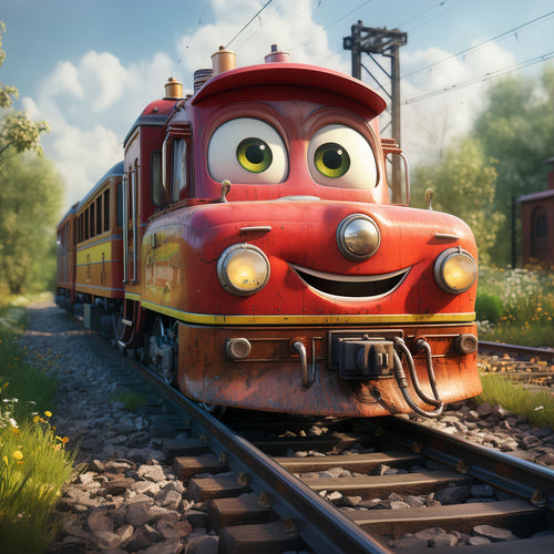 Grappige trein