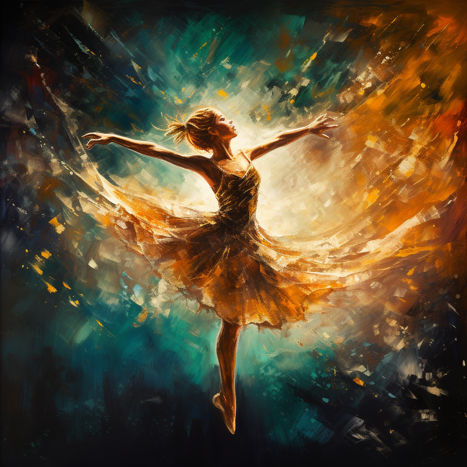 Balletdanser - Abstract