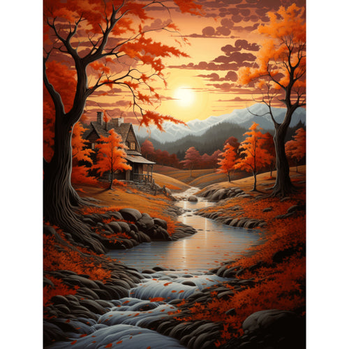 Herfst landschap
