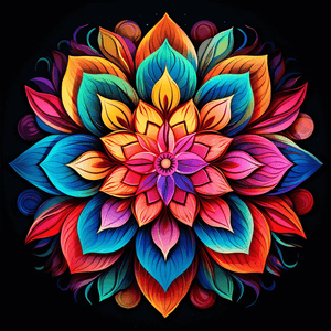 Kleurrijke mandala