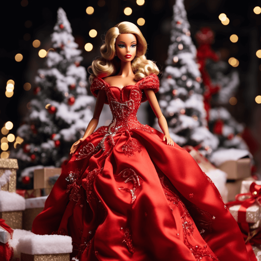Kerst Barbie