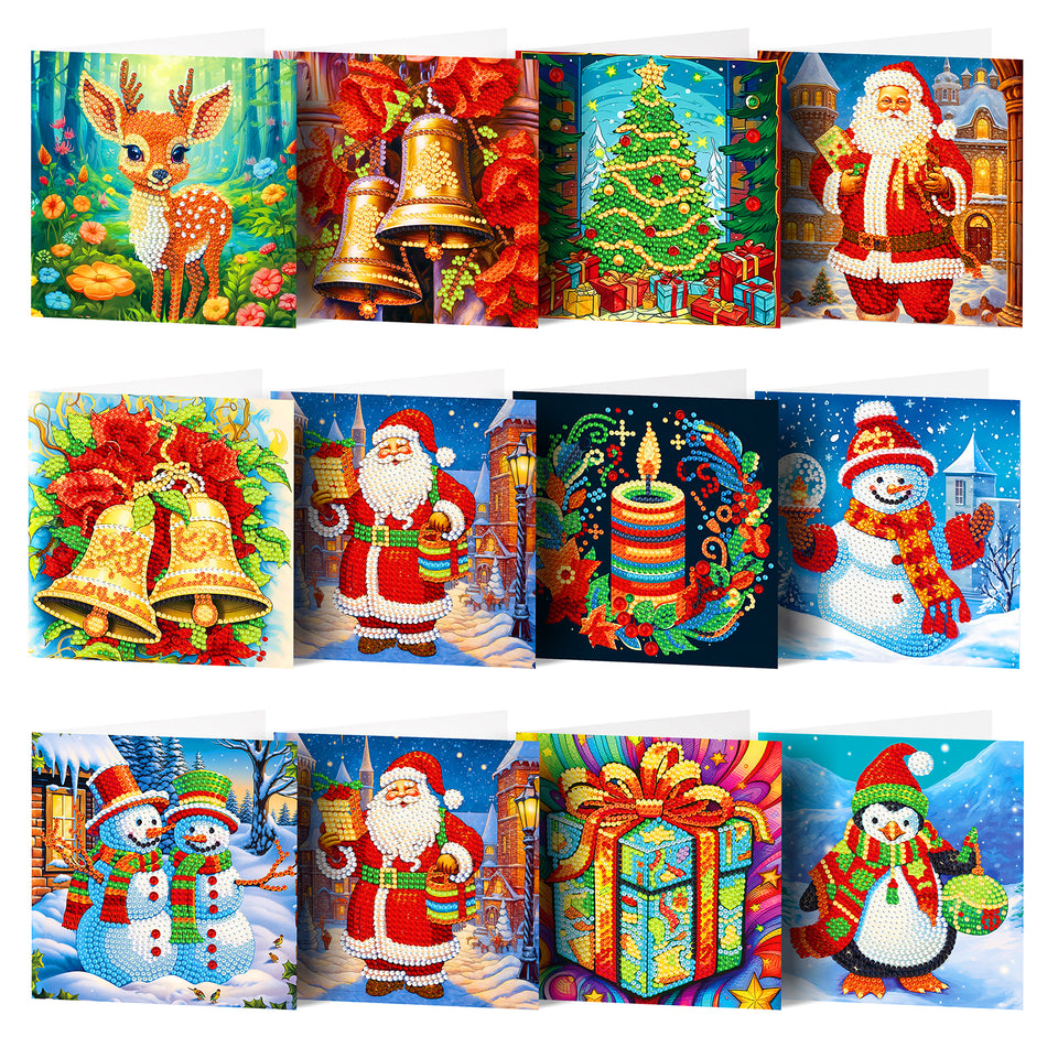 Kerstkaarten | 12 stuks