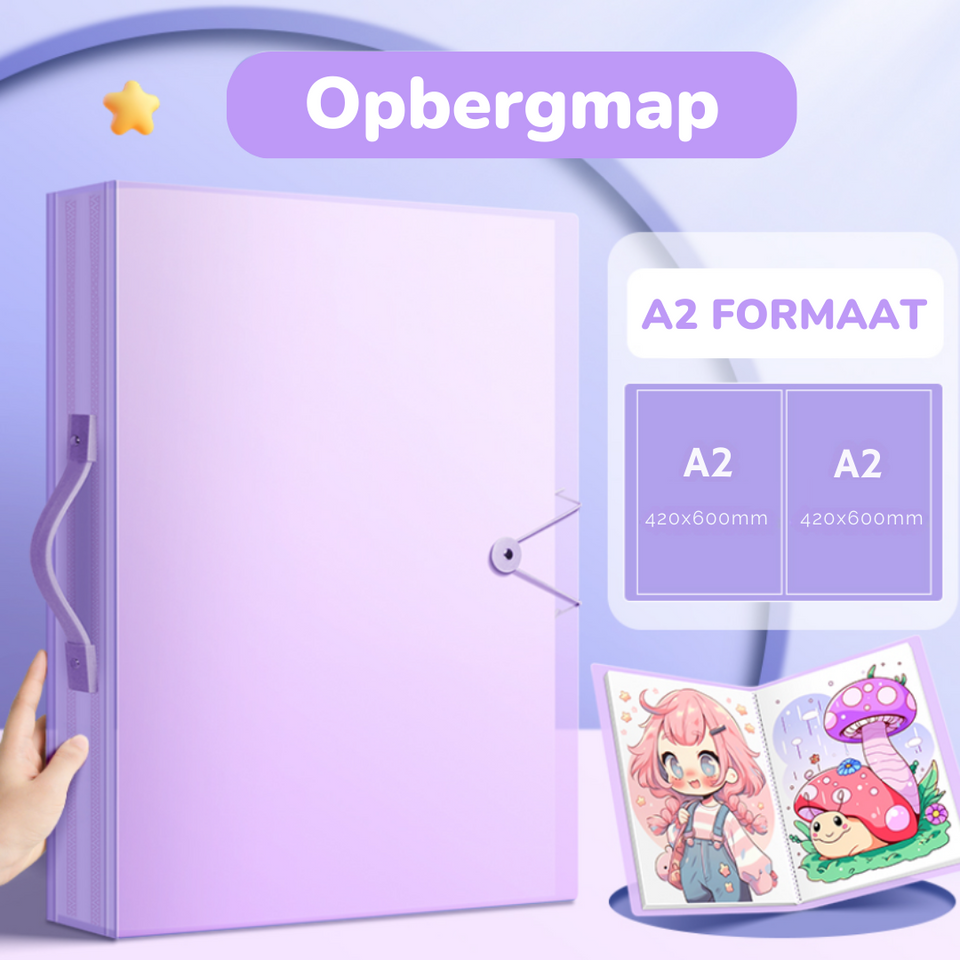 Diamond Painting Opbergmap A3/A2