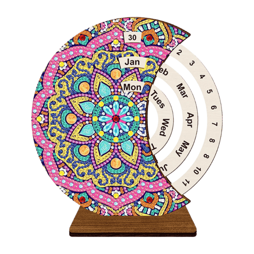 Diamond Painting Eeuwige Kalender | Mandala