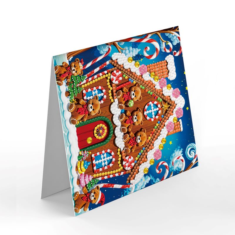 5D Diamond Painting Kerstkaarten - 12 stuks - Doe-het-zelf 5D Diamond Painting Kerstkaarten - 12 stuks - Doe-het-zelf