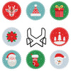 Kerst Onderzetters | 8 Stuks