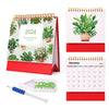 2026 Diamond Painting Bureaukalender - Planten Editie