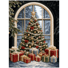 Mooie Kerstboom - Premium Parel Diamond Painting - Diamond Painting