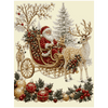 Kerstman - Premium Parel Diamond Painting - Diamond Painting