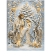 Geboorte van Jezus - Premium Parel Diamond Painting - Diamond Painting