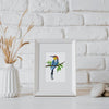 12 Mini Diamond Paintings - Vogel Set