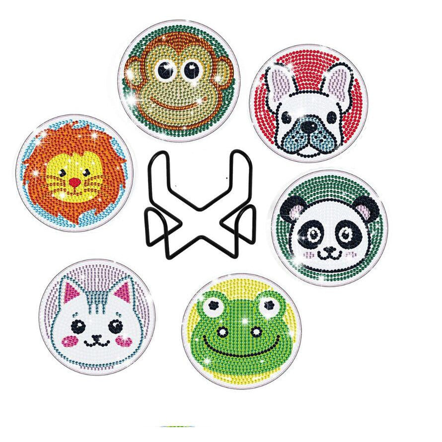 Dieren Onderzetters | 6 Stuks