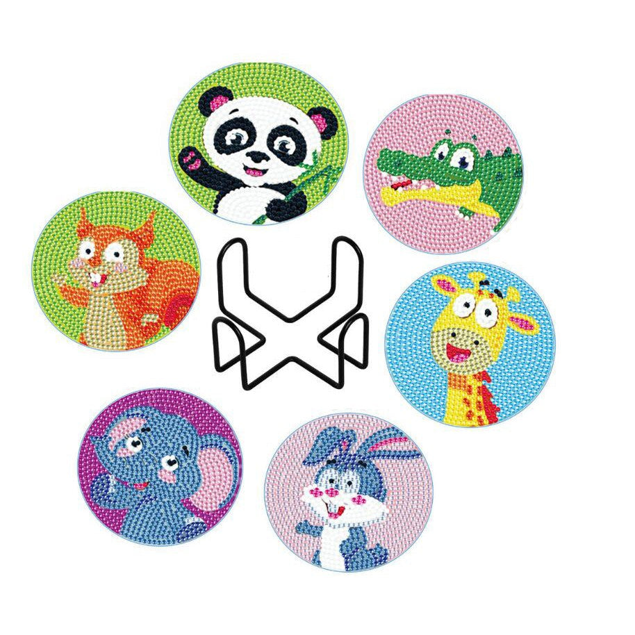 Dieren Onderzetters | 6 Stuks