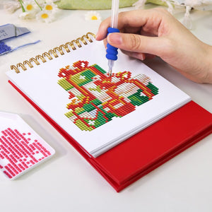 2026 Diamond Painting Bureaukalender - Kerst Editie