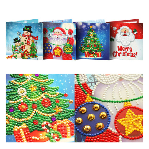Kerstkaarten | 4 Stuks