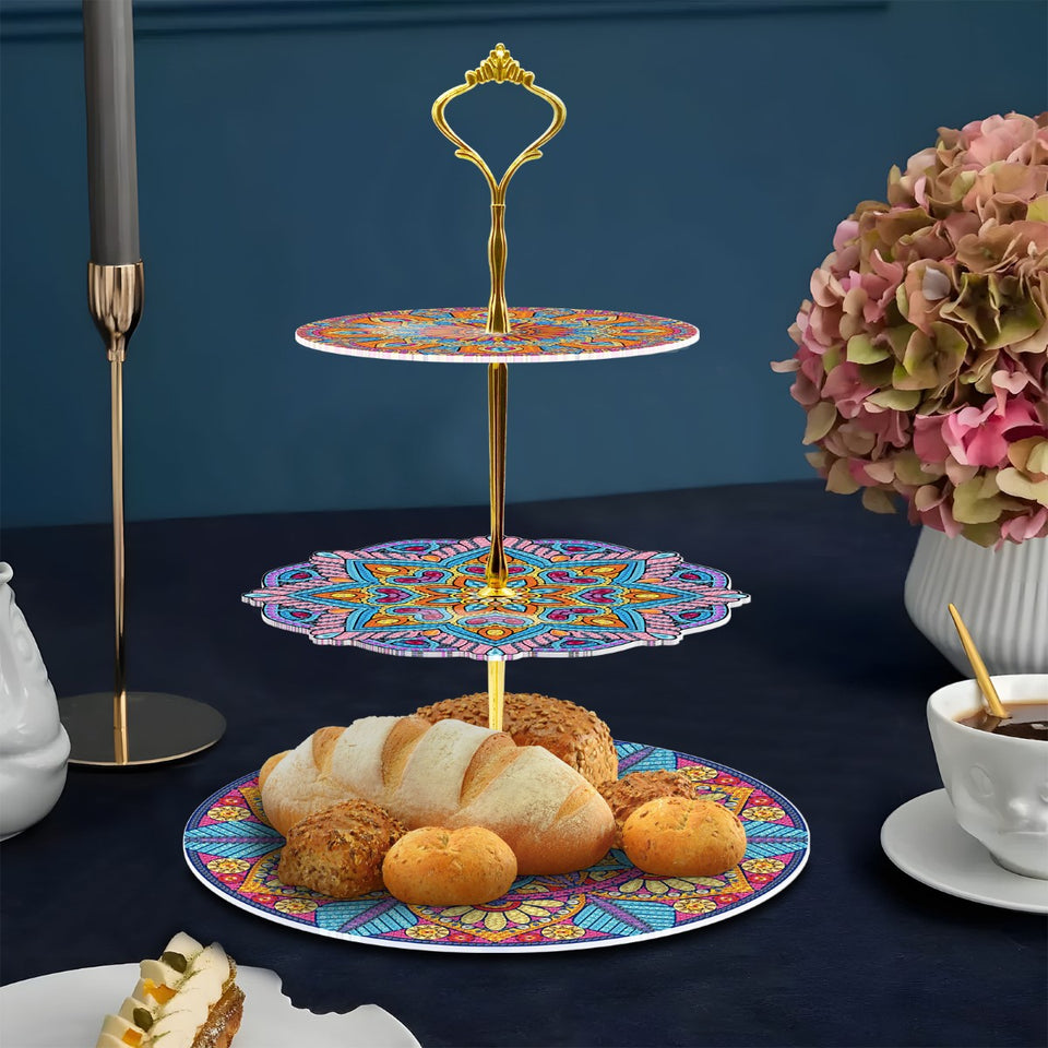 3-laags Cupcake houder