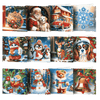 12 Kerstkaarten - Kerstmagie set