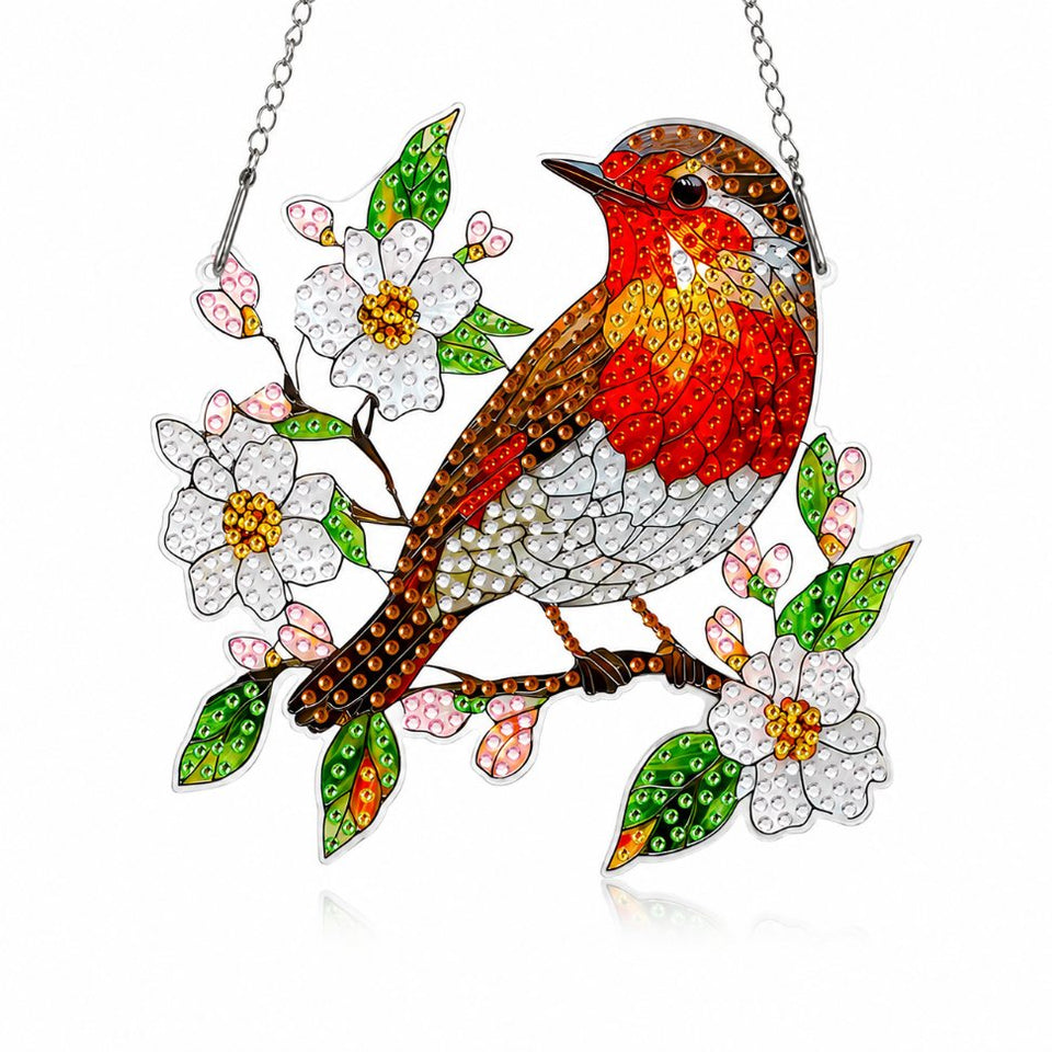 Diamond Painting Hanger - Vogel