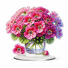 Diamond Painting Ornament - Roze Viooltjes-Diamond Painting