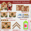 Diamond Painting Kersthuis – Rendier & Kerstman