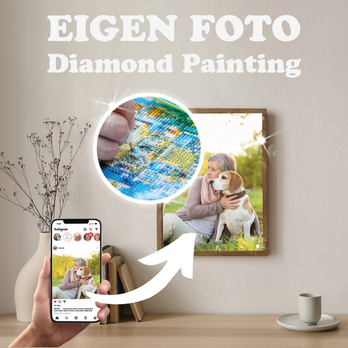 Eigen foto Diamond Painting