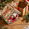 Diamond Painting Kersthuis – Rendier & Kerstman