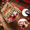 Diamond Painting Kersthuis – Rendier & Kerstman