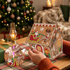 Diamond Painting Kersthuis – De slee van de Kerstman