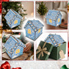 Diamond Painting Kersthuis – Wintersneeuwvlokken