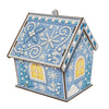 Diamond Painting Kersthuis – Wintersneeuwvlokken