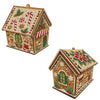 Diamond Painting Kersthuis – Peperkoek & Zuurstokken
