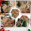 Diamond Painting Kersthuis – Peperkoek & Zuurstokken