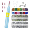Elektrische Hotfix Applicator Pen - Met Strass Steentjes