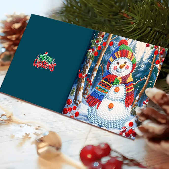 12 Kerstkaarten - Kerstmagie set