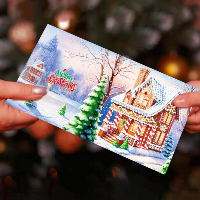 12 Kerstkaarten - Wintervrienden set