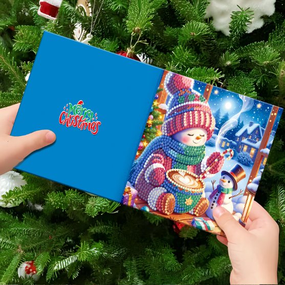 12 Kerstkaarten - Vrolijke Kerst set