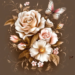 Goudkleurige  rozen