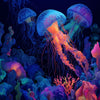 Kleurige zeedieren-Diamond Painting