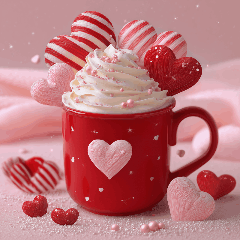 Hartjeschocolade-Diamond Painting