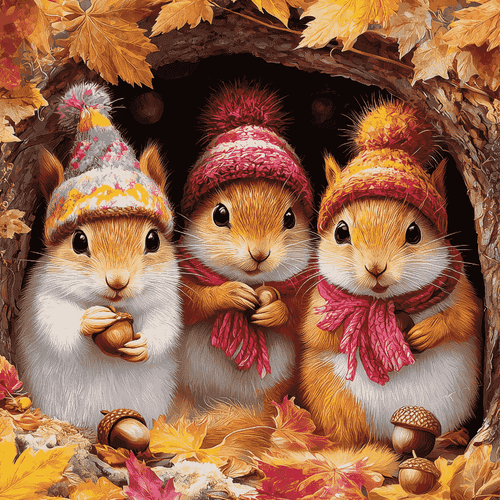 Diamond painting - Warme vriendschap